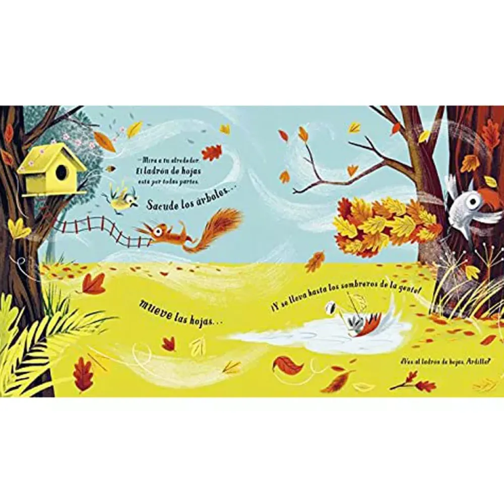 Cuentos y Libros Infantiles El Ladron De Hojas Clearance