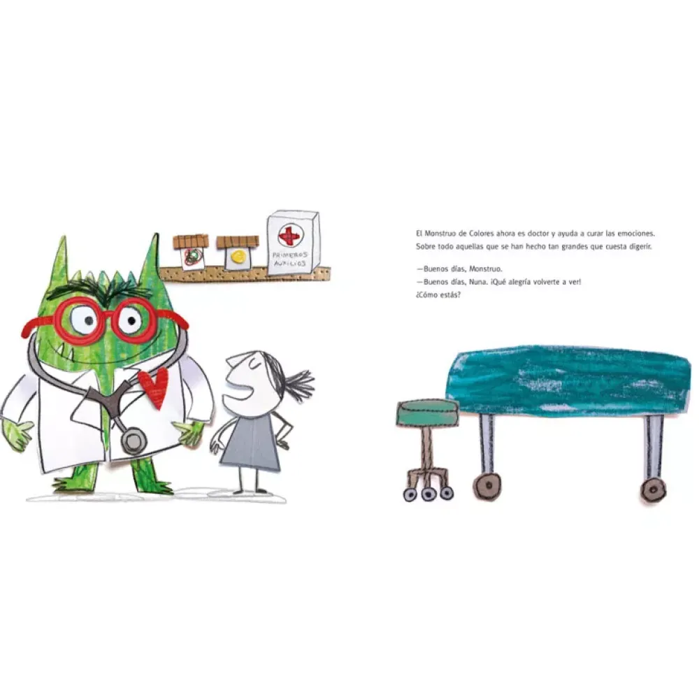 Cuentos y Libros Infantiles El Monstruo De Colores: Doctor De Emociones Clearance