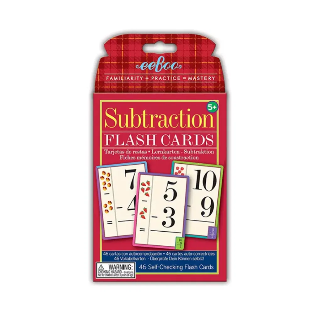 eeBoo Flash Cards Restas Outlet
