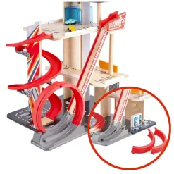 Hape Garaje Con Saltos Y Piruetas Store