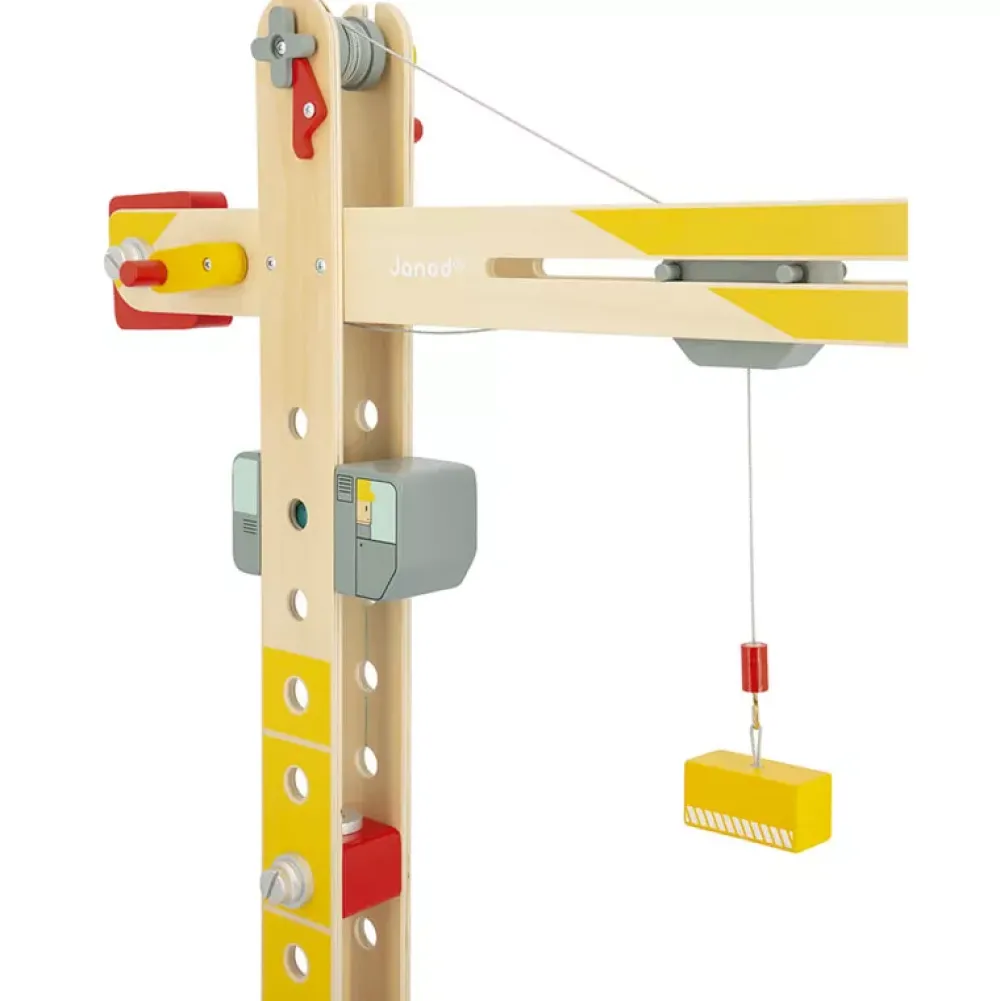 Janod Gran Grua De Construccion Fashion