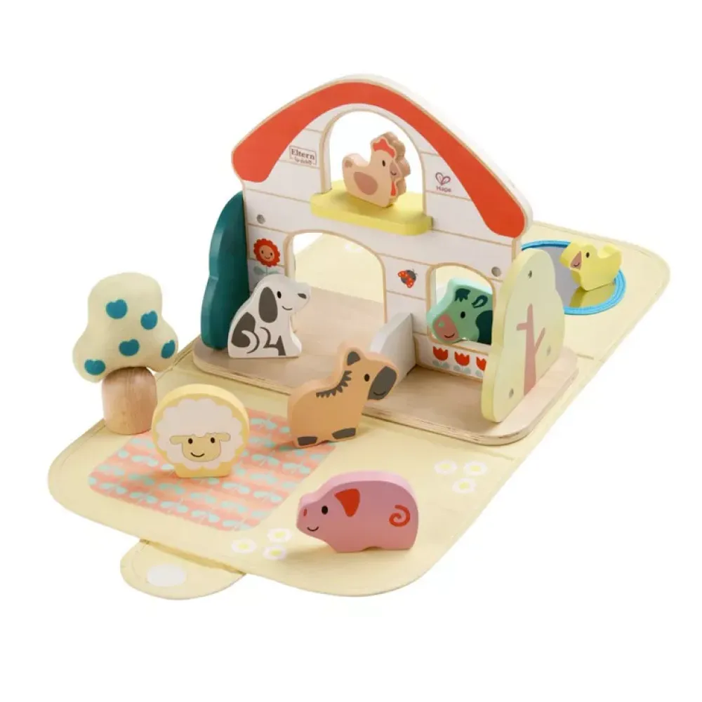 Hape Granja Maletin Con Animales Shop