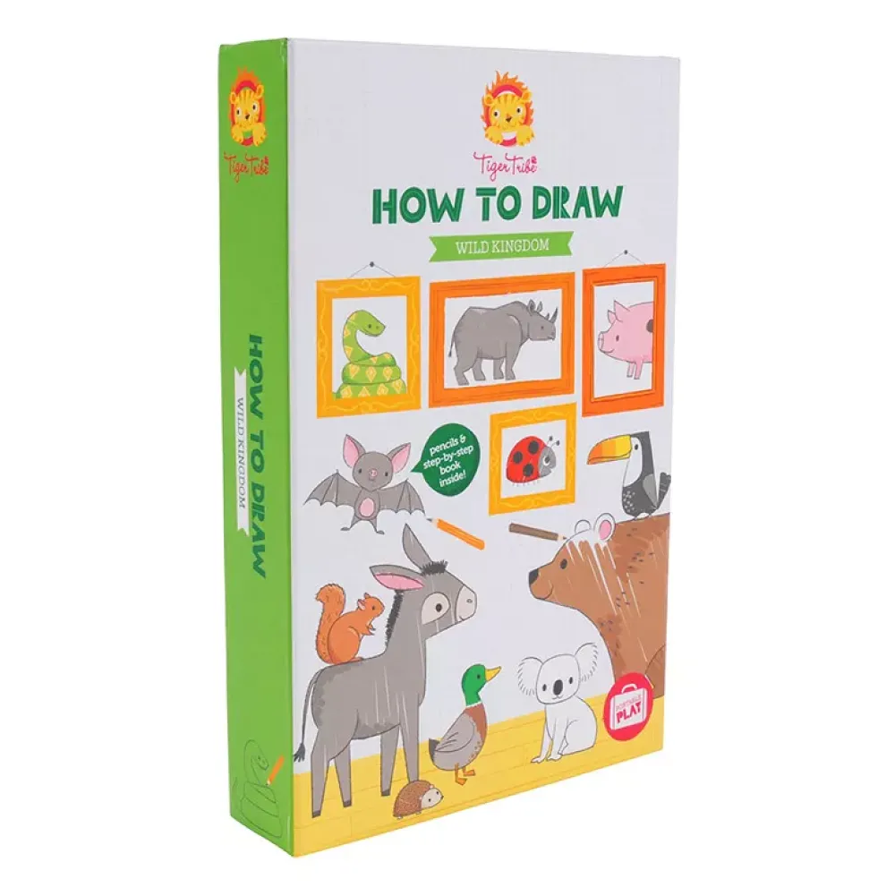 Tiger Tribe How To Draw: Reino Animal Outlet