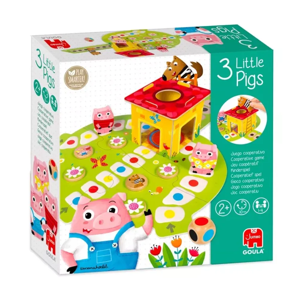 Goula Juego Cooperativo Los Tres Cerditos Store