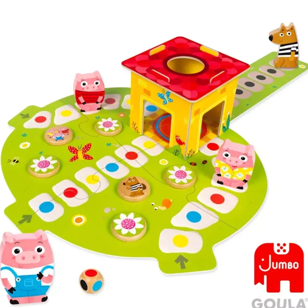 Goula Juego Cooperativo Los Tres Cerditos Store