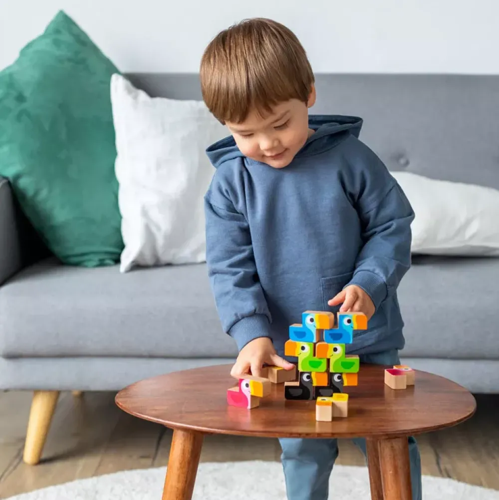 Goula Juego De Apilar Toucans Flash Sale