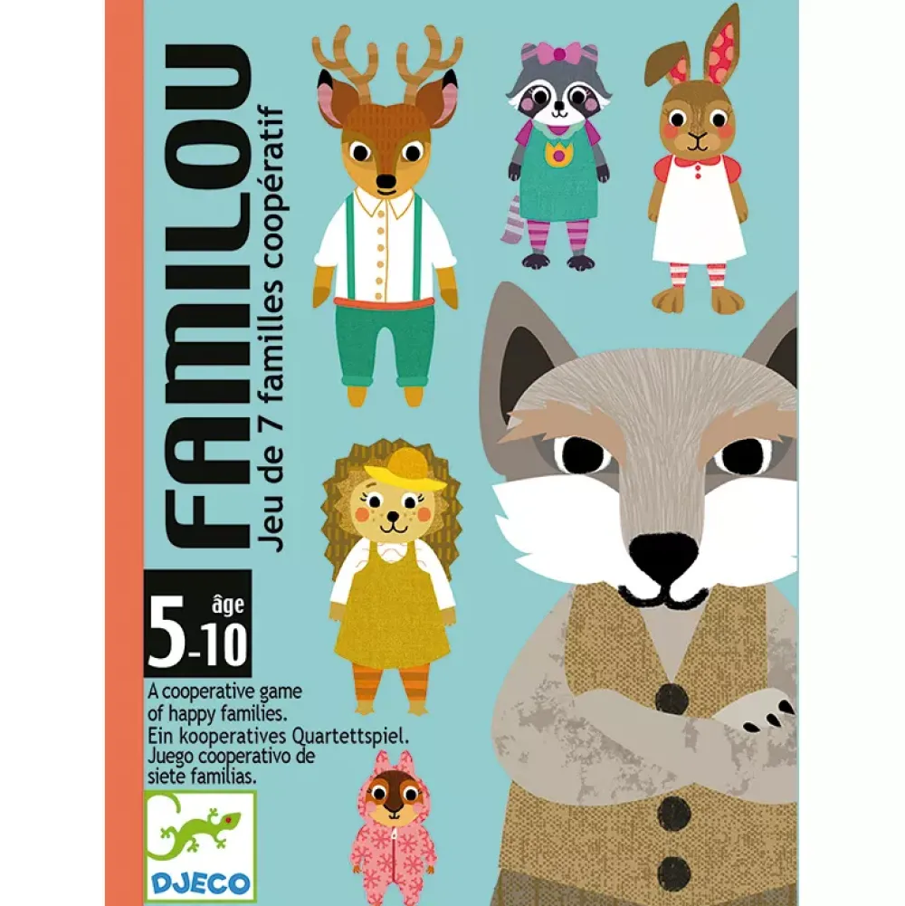 Djeco Juego De Cartas Familou Flash Sale