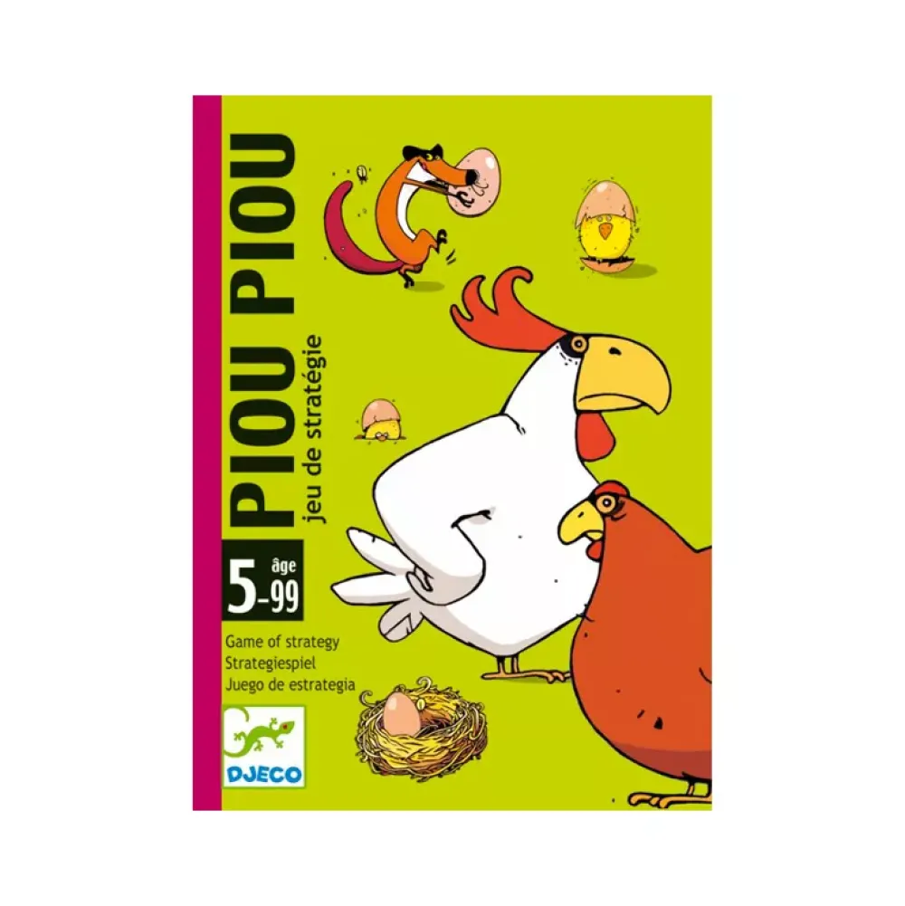 Djeco Juego De Cartas Piou Piou Fashion