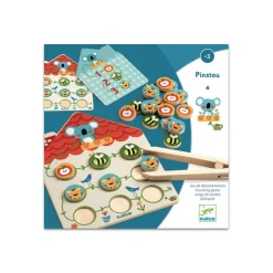 Djeco Juego De Conteo Pinstou Fashion