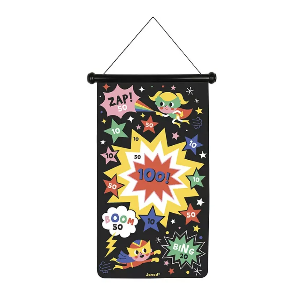 Janod Juego De Dardos Magneticos Super Heroes Outlet