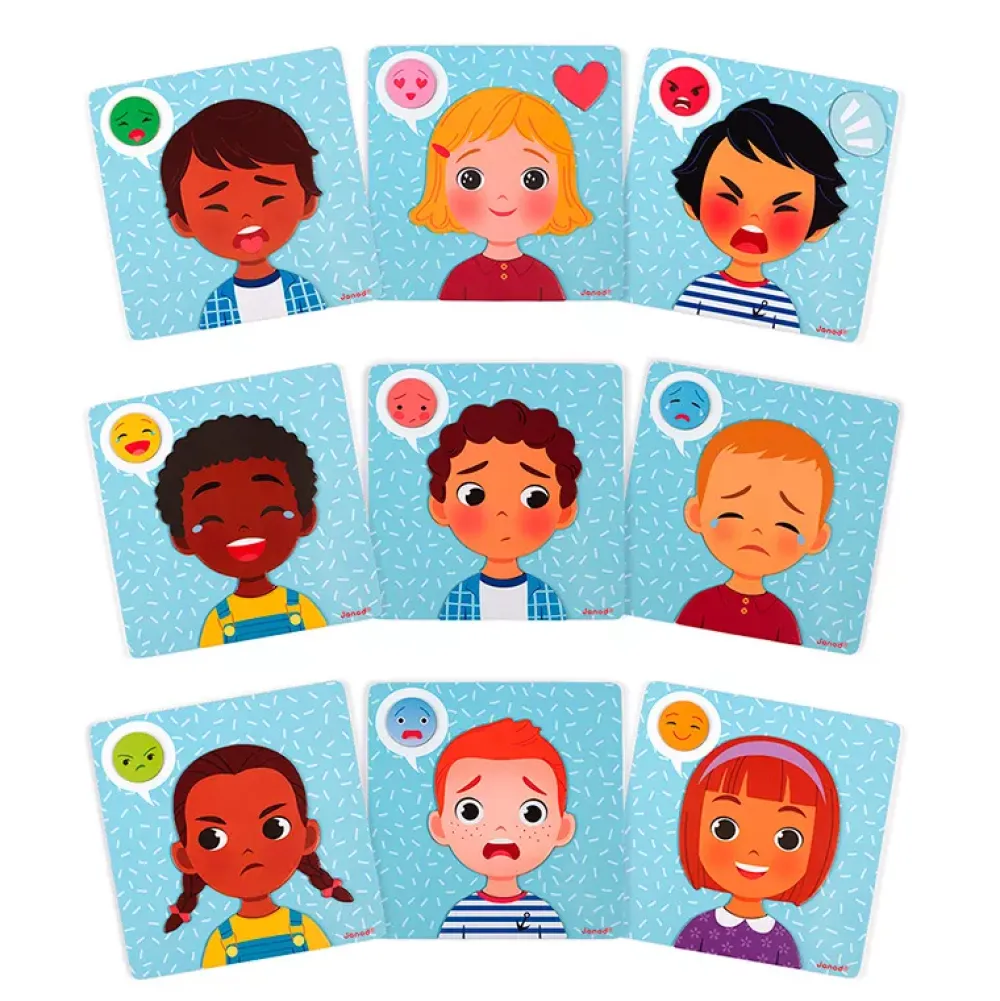 Janod Juego Magnetico De Las Emociones Shop