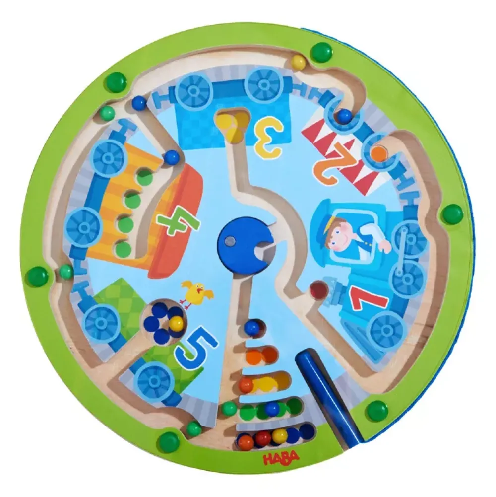 Haba Juego Magnetico: Laberinto Un, Dos… Tren Best Sale