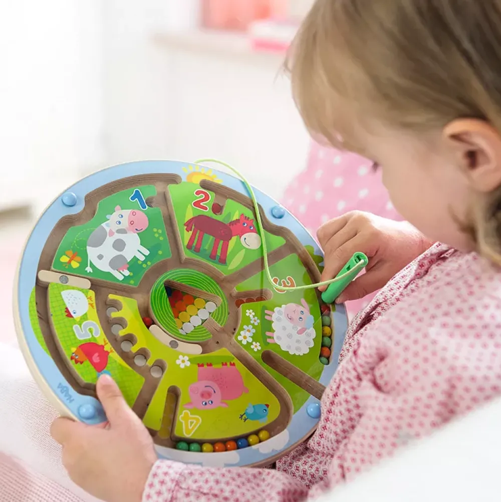 Haba Juego Magnetico: Laberinto De Numeros Discount