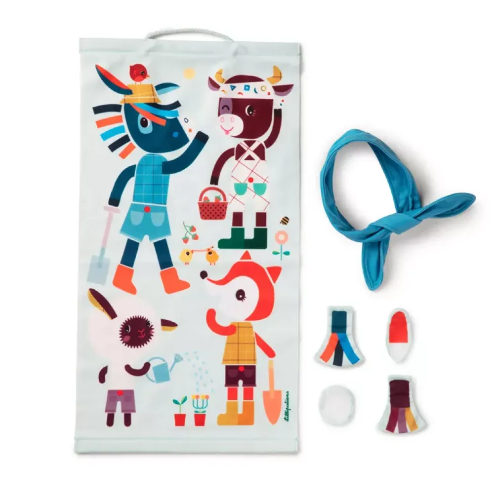 Lilliputiens Juego Ponle La Cola Al Burro Best Sale