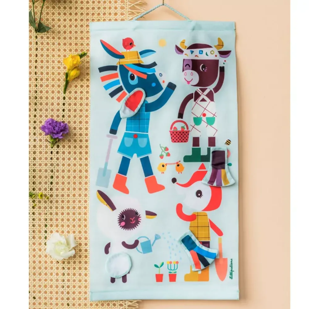 Lilliputiens Juego Ponle La Cola Al Burro Best Sale