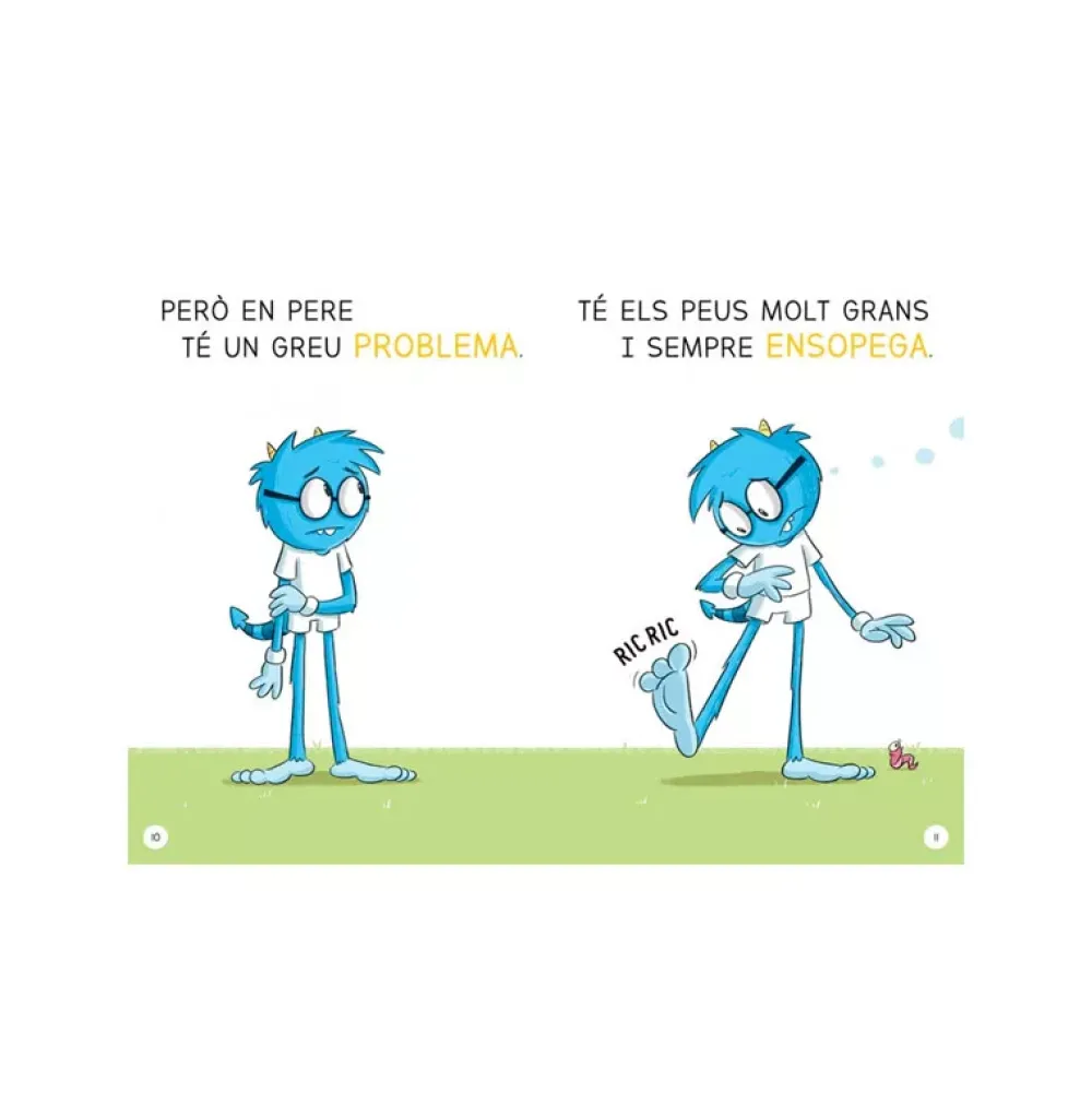 Cuentos y Libros Infantiles L'Escola De Monstres 4: Peus Grans Com Gegants New