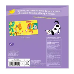 Auzou Libro De Sonidos: Animales De Compania Flash Sale