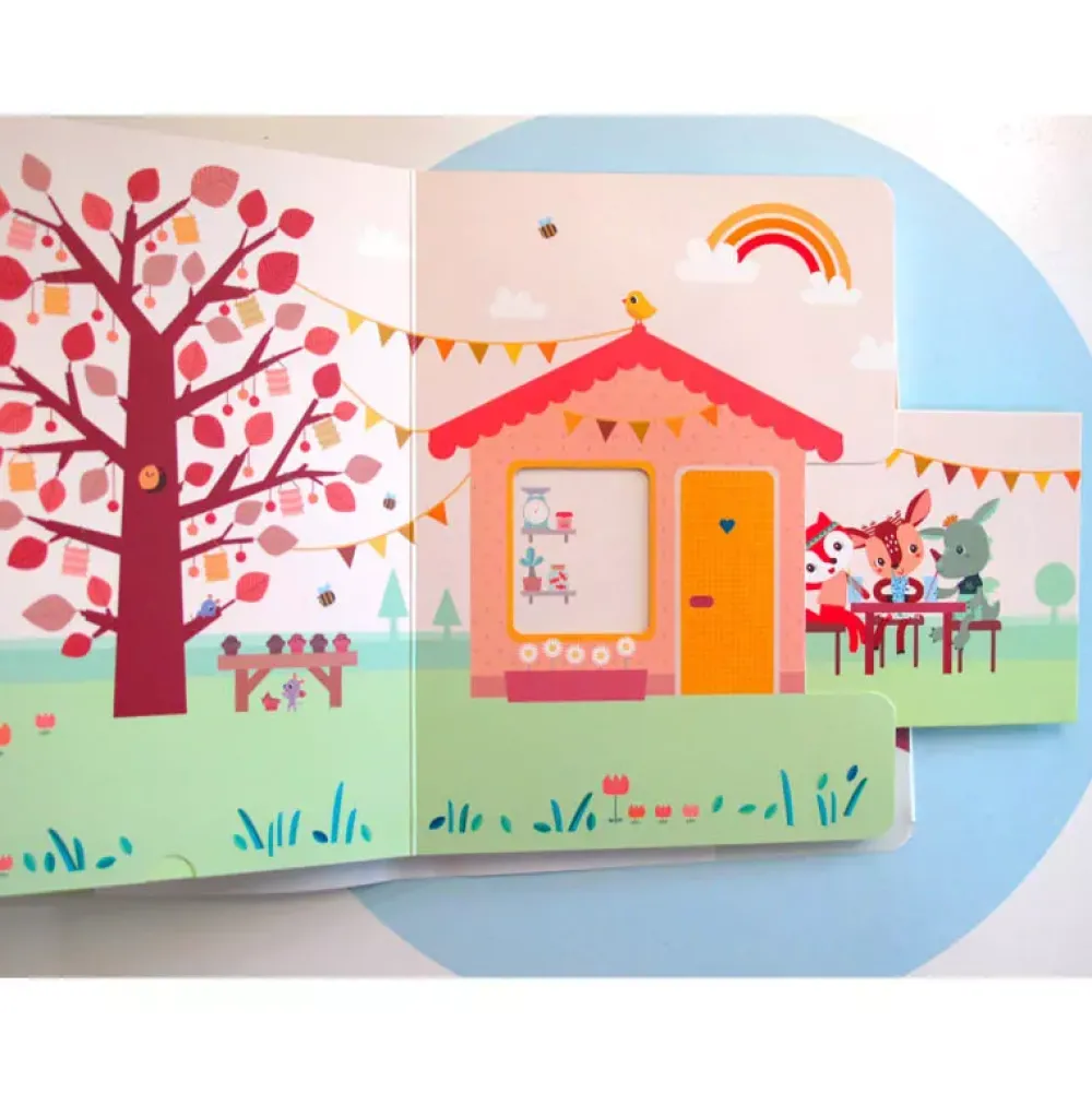 Lilliputiens Libro Garden Party: Los Opuestos New