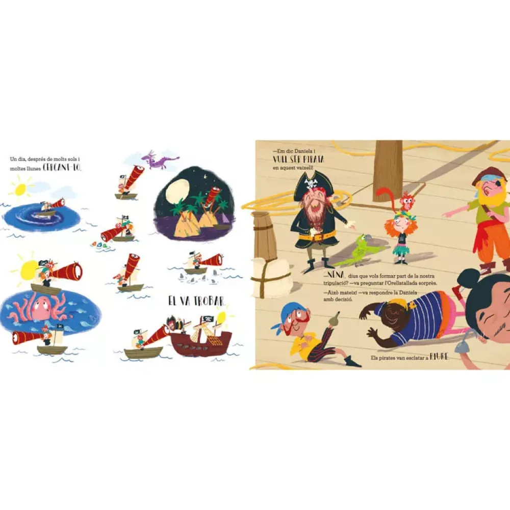 Cuentos y Libros Infantiles Llibre Daniela La Pirata Store