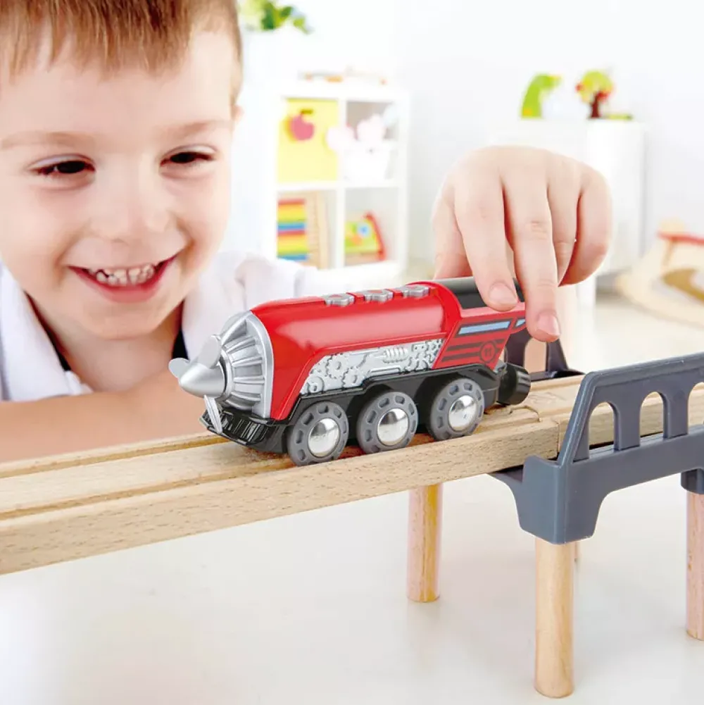 Hape Locomotora Electrica Con Helice Hot