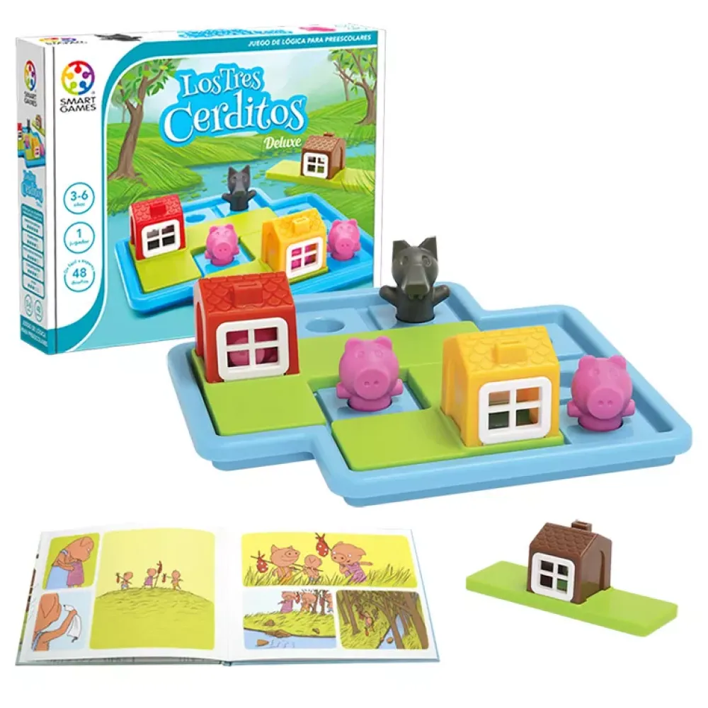 SmartGames Los Tres Cerditos Deluxe Discount