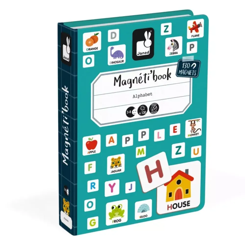 Janod Magnetibook Alfabeto Ingles Outlet