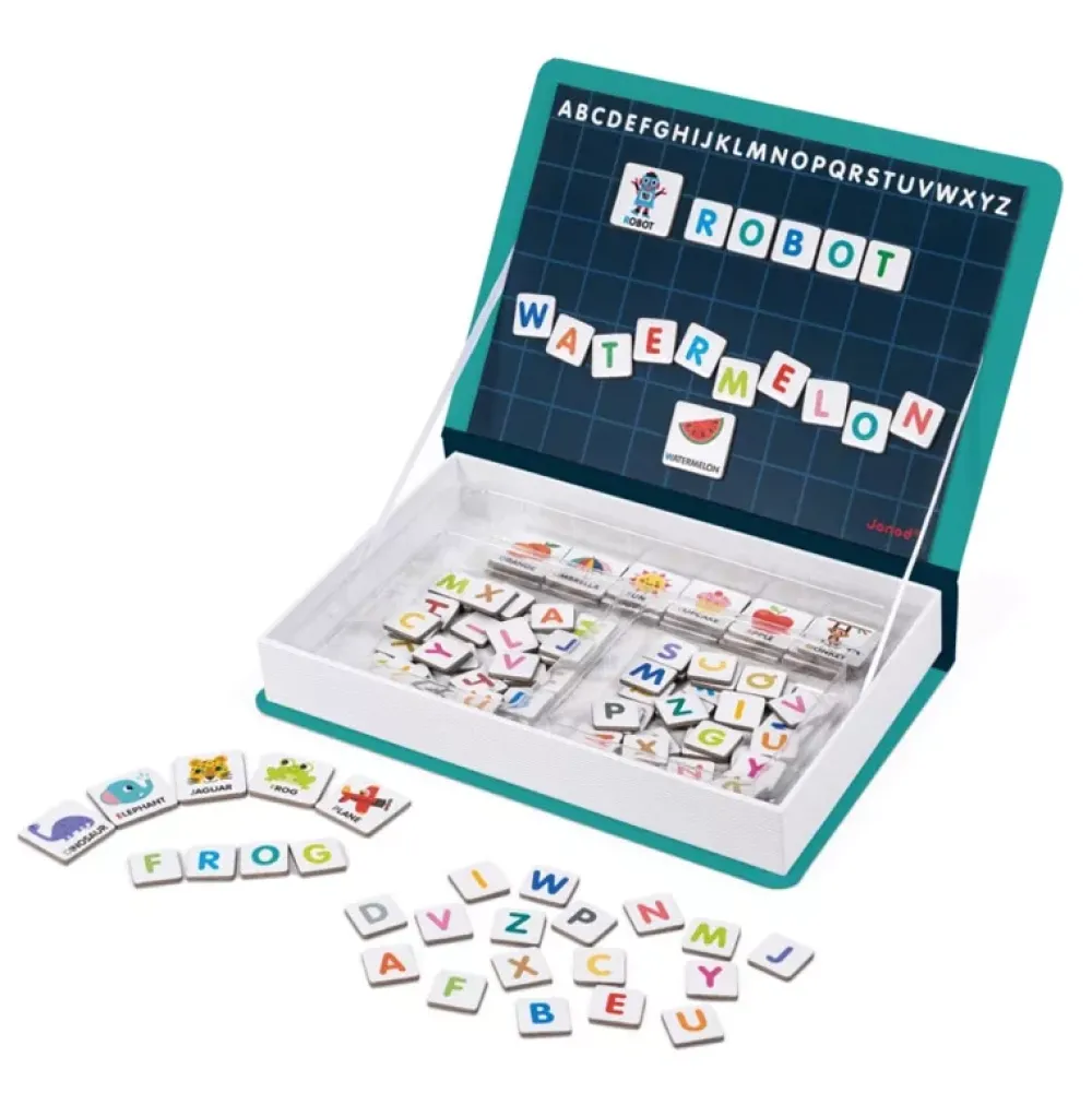 Janod Magnetibook Alfabeto Ingles Outlet