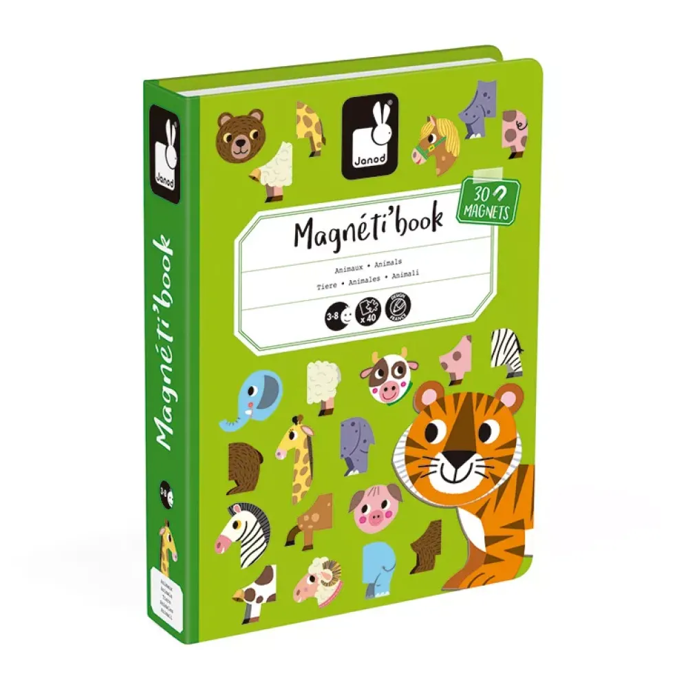 Janod Magnetibook Animales New