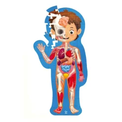 Hape Maletin Puzzle Cuerpo Humano Fashion