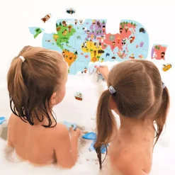 Janod Mapa Del Mundo De Bano New