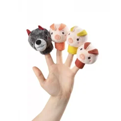 Lilliputiens Marionetas De Dedo: El Lobo Y Los 3 Cerditos Online