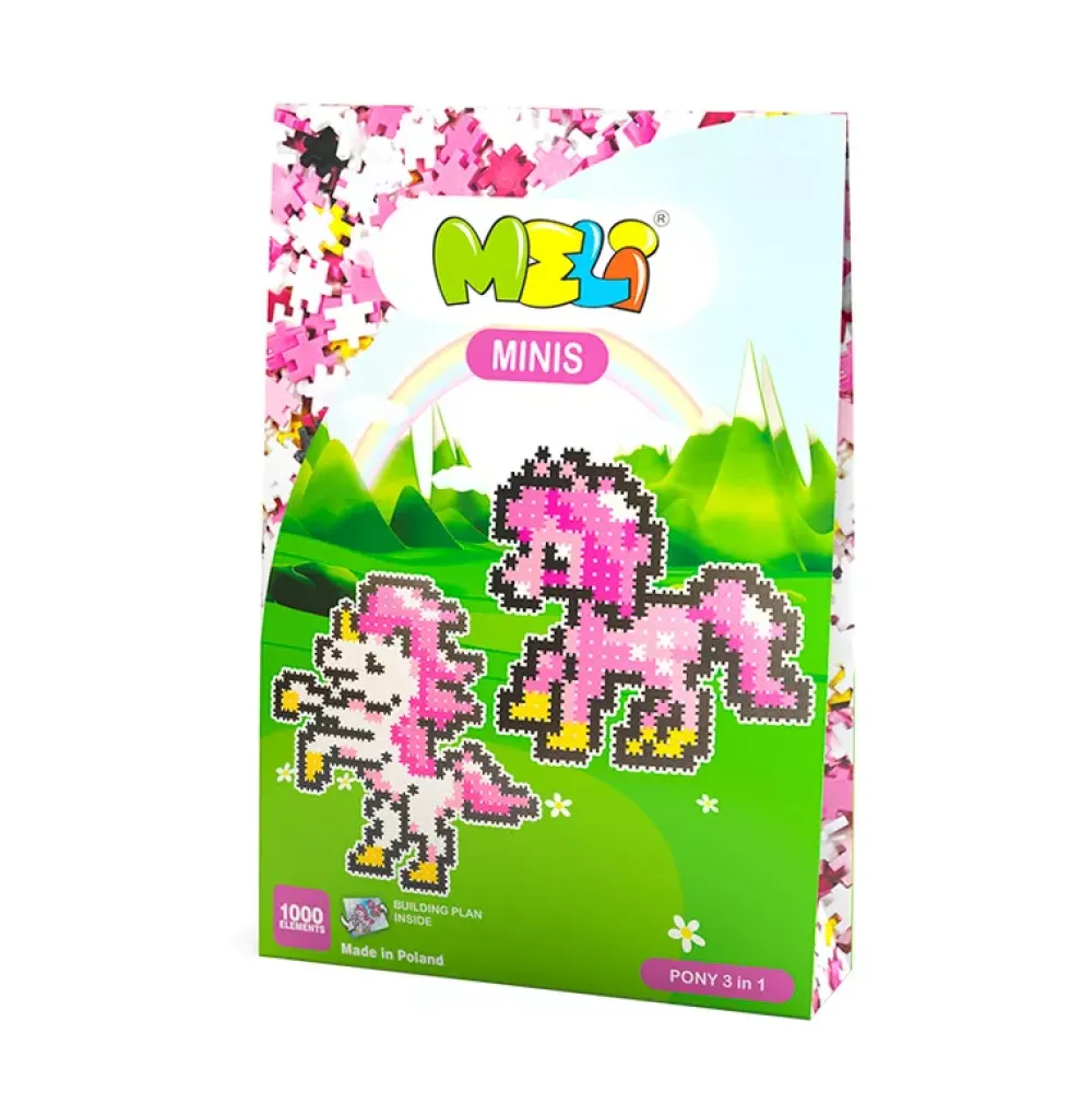 Meli Minis Tematic 3 En 1 Poni Online