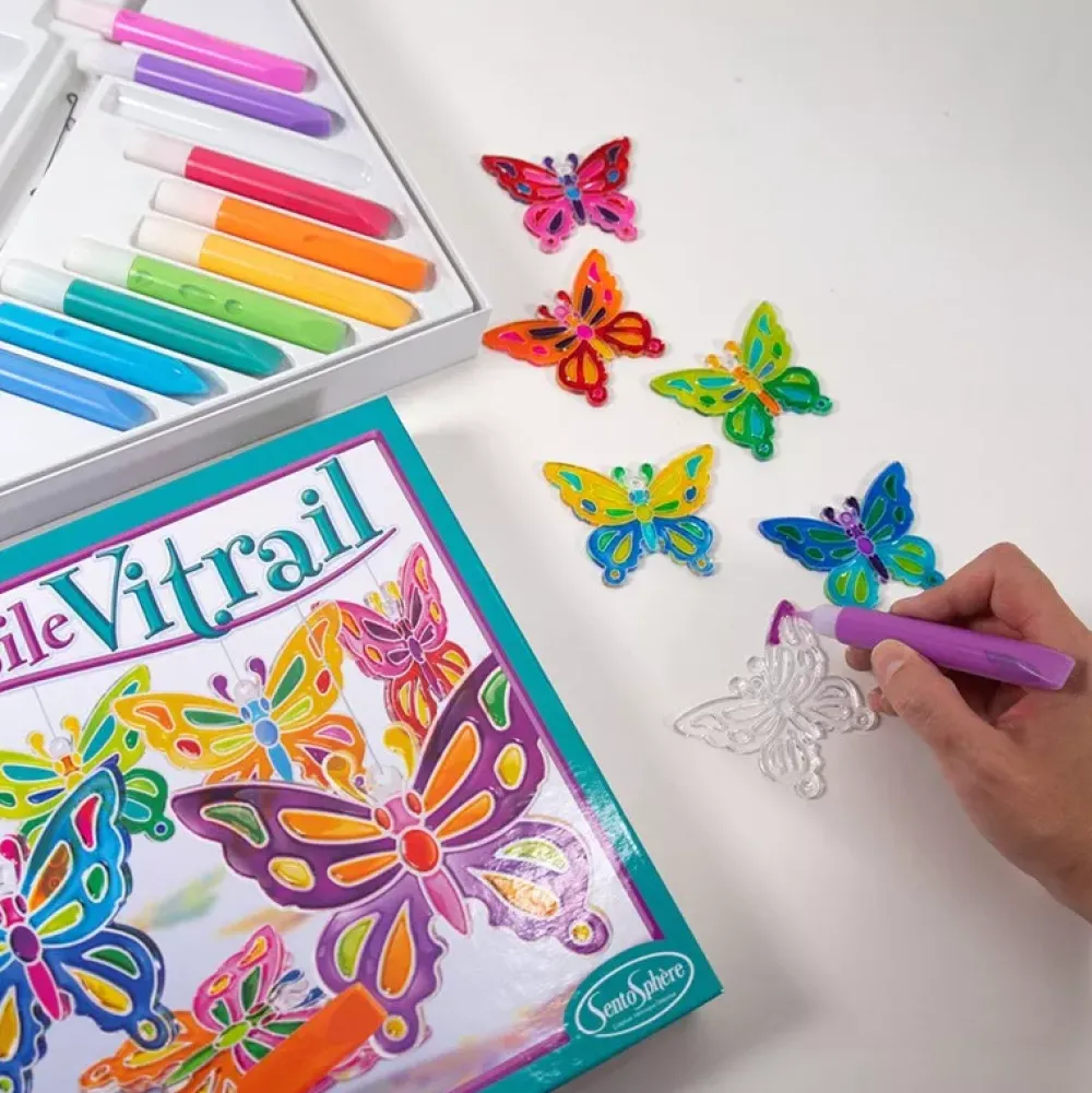 SentoSphère Mobile Vitrail Mariposas Online