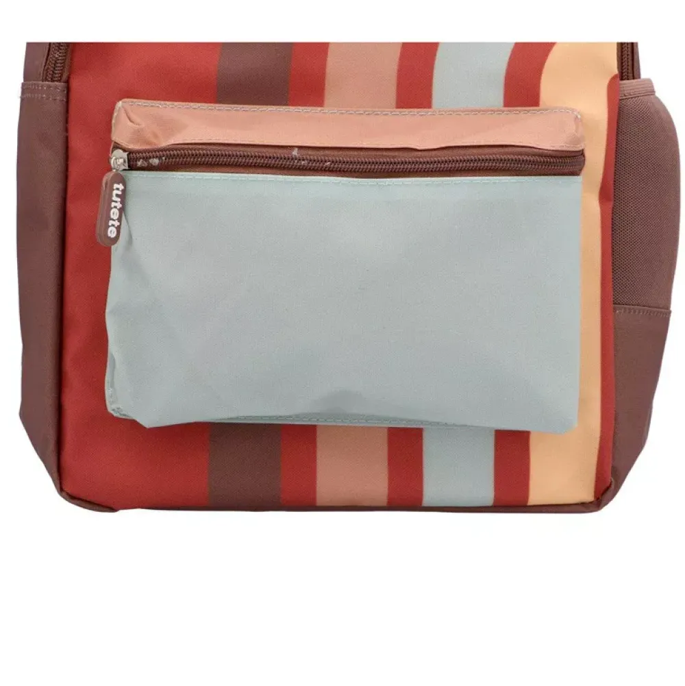 Tutete Mochila Grande Brown Rainbow Cheap