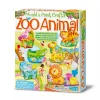 4M Moldea Y Pinta Animales Del Zoo New
