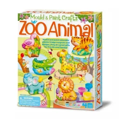 4M Moldea Y Pinta Animales Del Zoo New