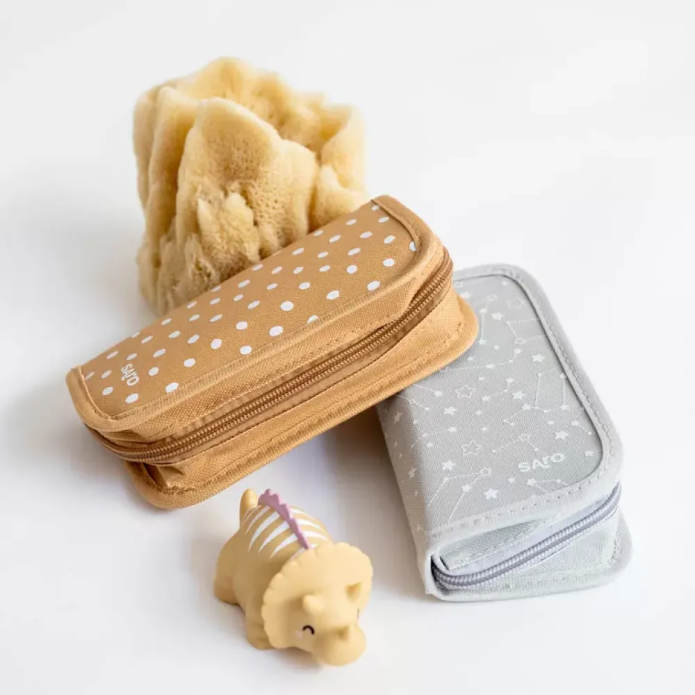 Saro Neceser De Aseo Para El Bebe Mostaza Best Sale