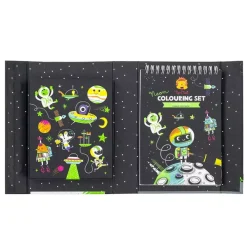 Tiger Tribe Neon Colouring Set: Espacio Outlet