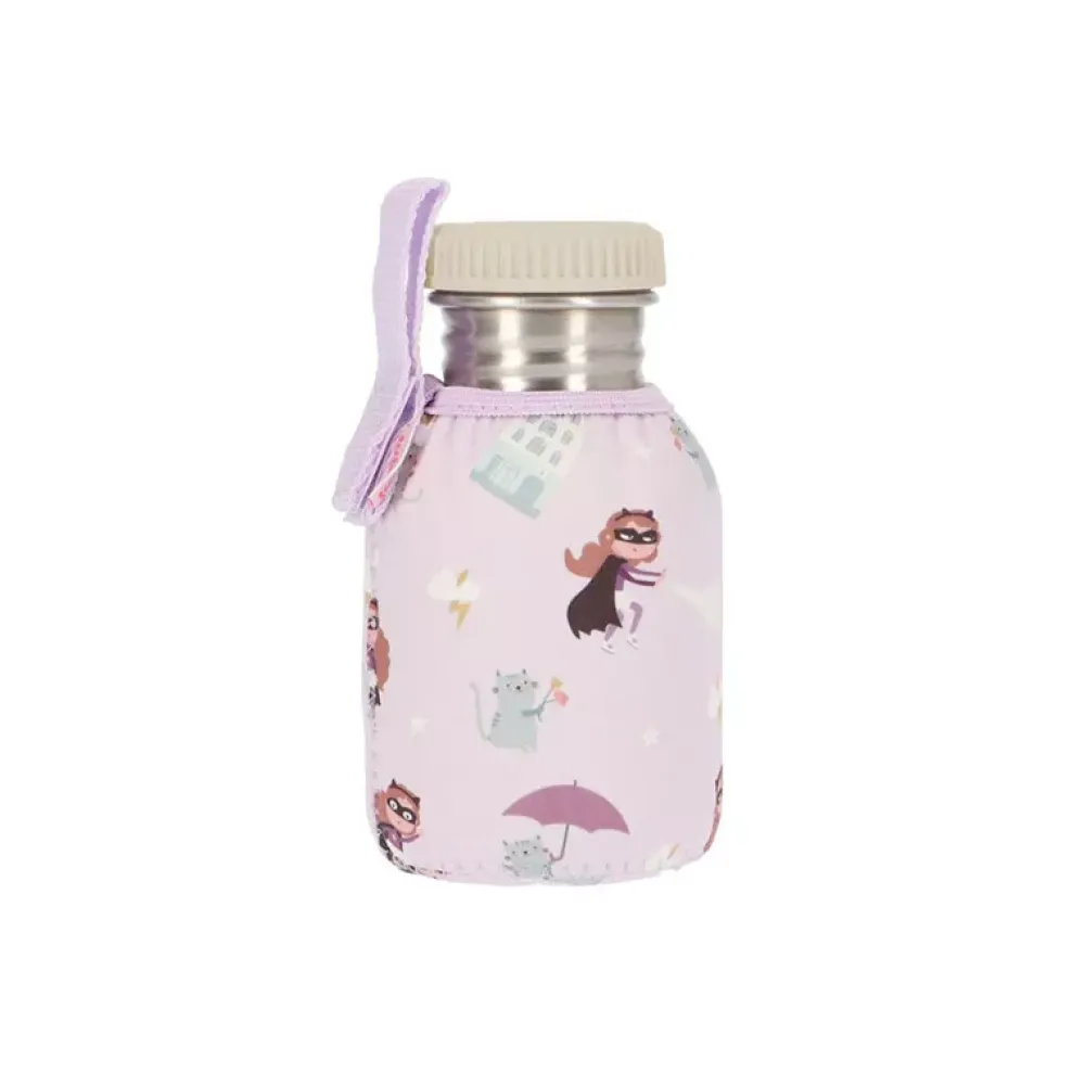 Tutete Pack Botella Acero Fantastic Girl 350 Ml Con Tapon Boquilla Fashion