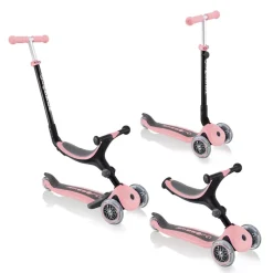 Globber Patinete Evolutivo Go Up Plegable Plus Rosa Pastel Best Sale
