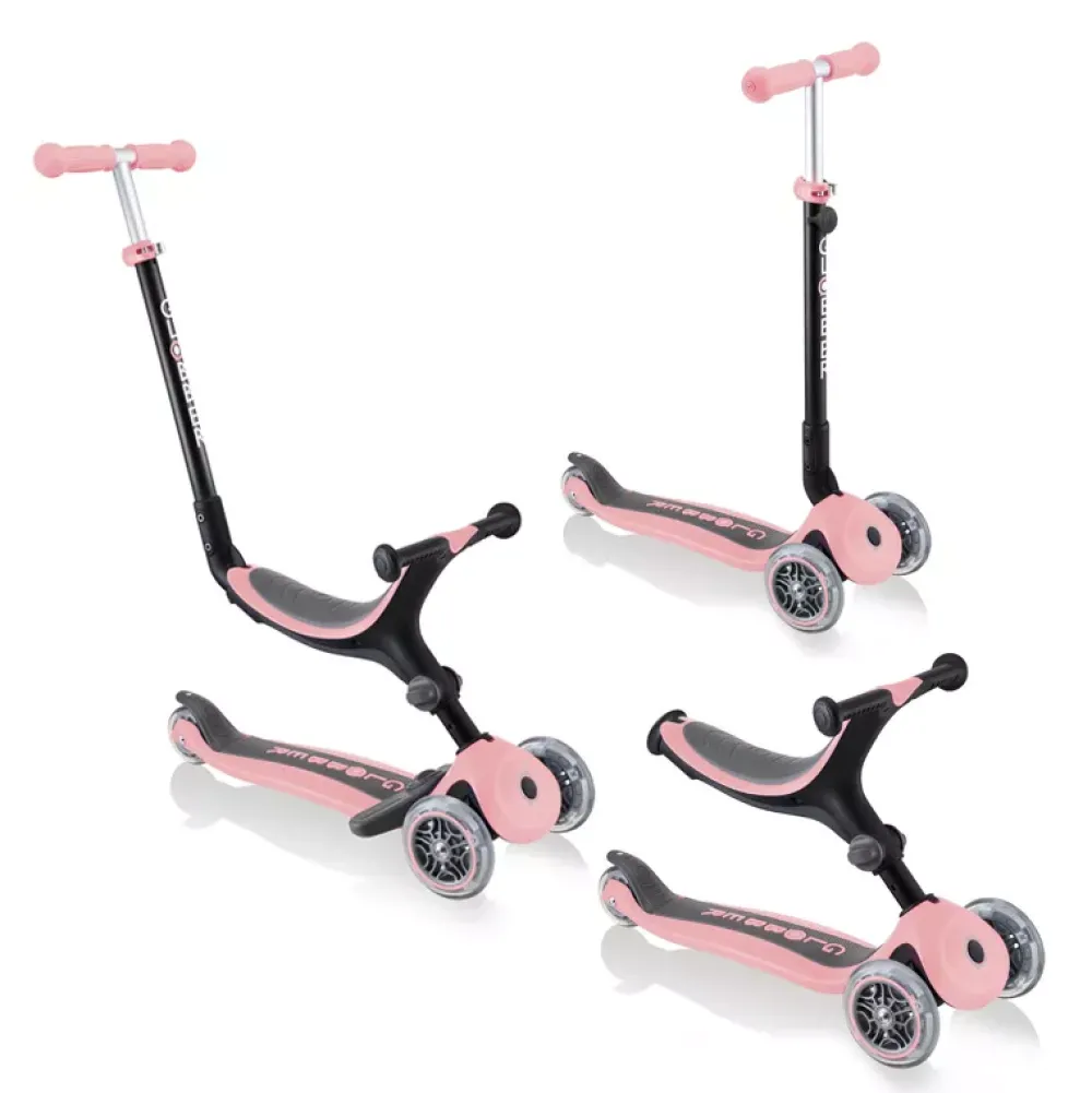 Globber Patinete Evolutivo Go Up Plegable Plus Rosa Pastel Best Sale