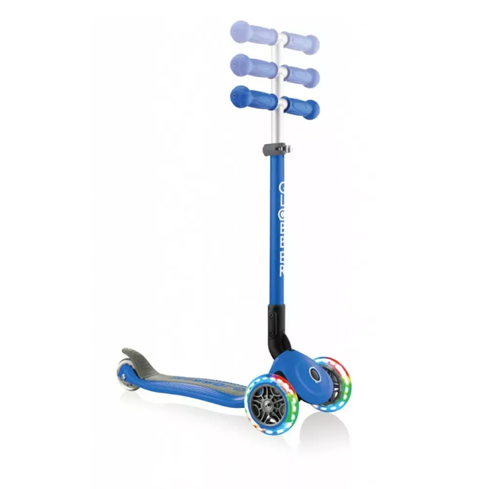 Globber Patinete Primo Azul Plegable Y Con Luces Best Sale