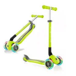 Globber Patinete Primo Verde Plegable Y Con Luces Online