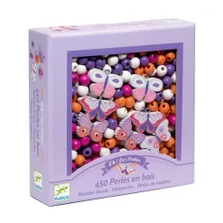 Djeco Perlas De Madera: Mariposas Hot