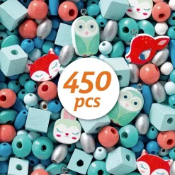 Djeco Perlas De Madera: Pequenos Animales Cheap