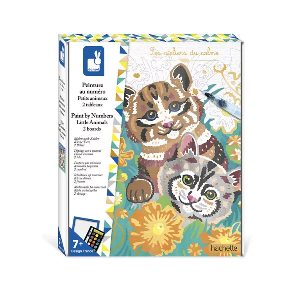Janod Pintura Por Numeros Animales Pequenos Store