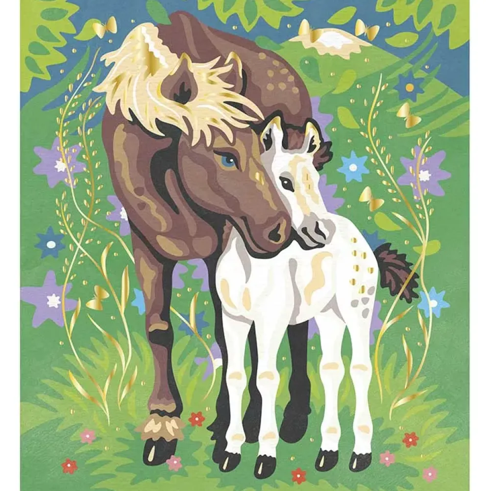 Janod Pintura Por Numeros Caballos Outlet