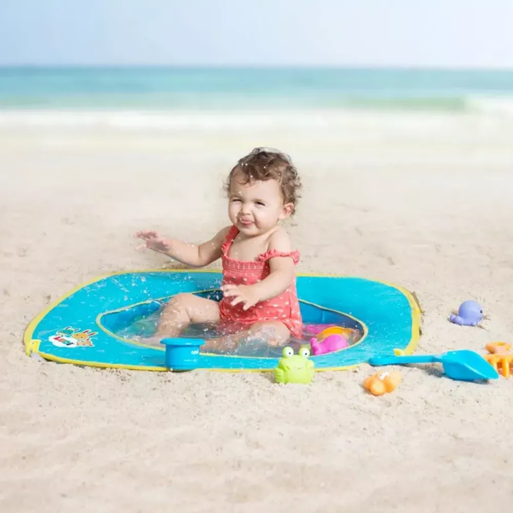 Ludi Piscina Pop-Up Con 8 Juguetes De Playa Flash Sale