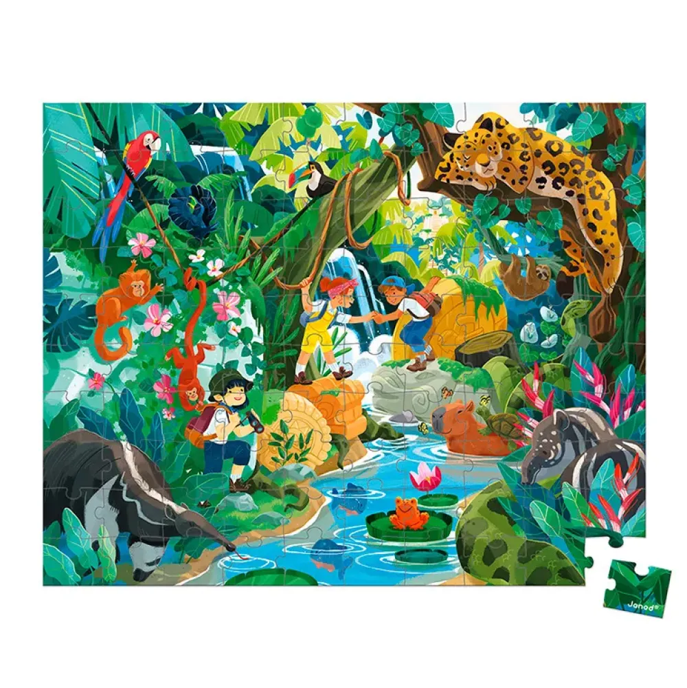 Janod Puzzle Aventura Inca: 100 Piezas Discount