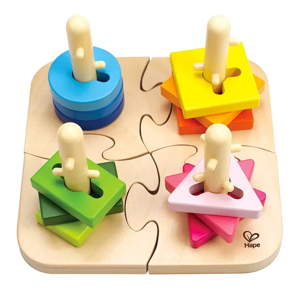Hape Puzzle Creativo De Clavijas Discount